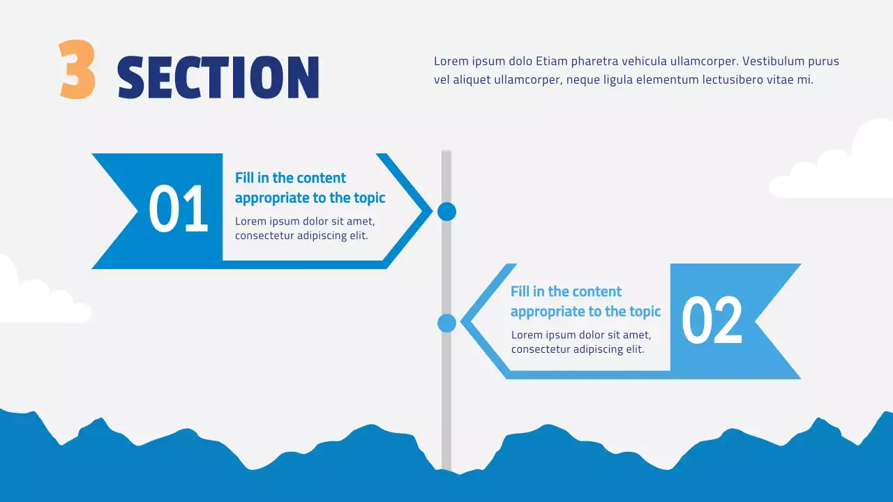 Blue Modern Goal Guide Presentation