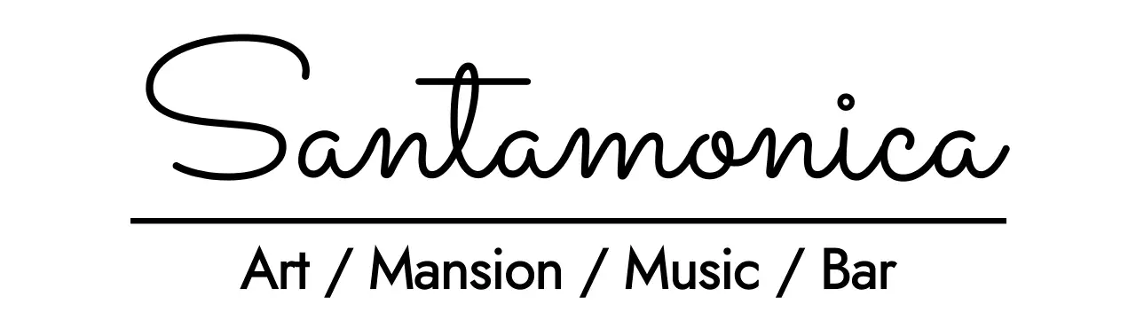 독특한 서체를 활용한 카페 디자인