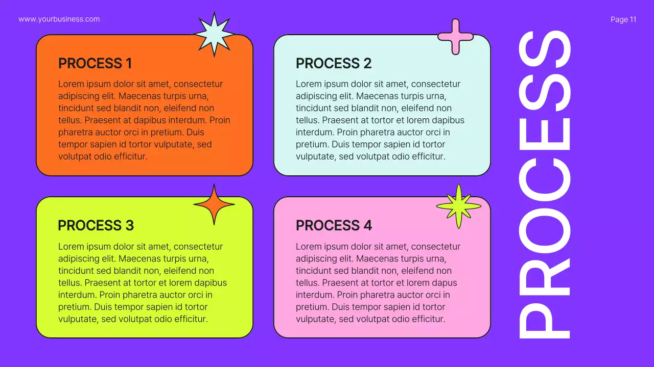 Neon Modern Business Profile Document Presentation