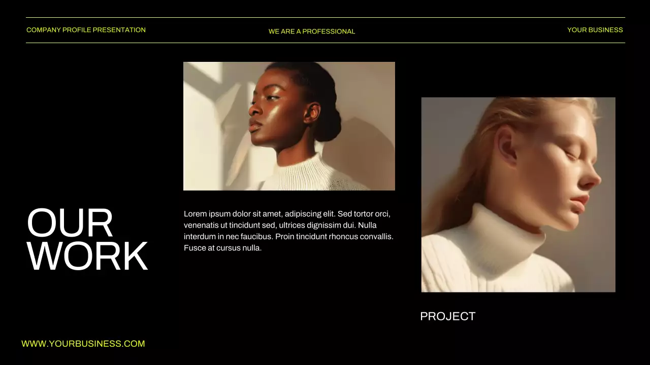 Green Modern Business Presentation