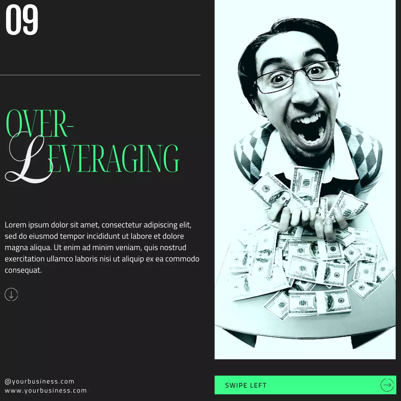 Black Modern Research Advertisement Social Media Post