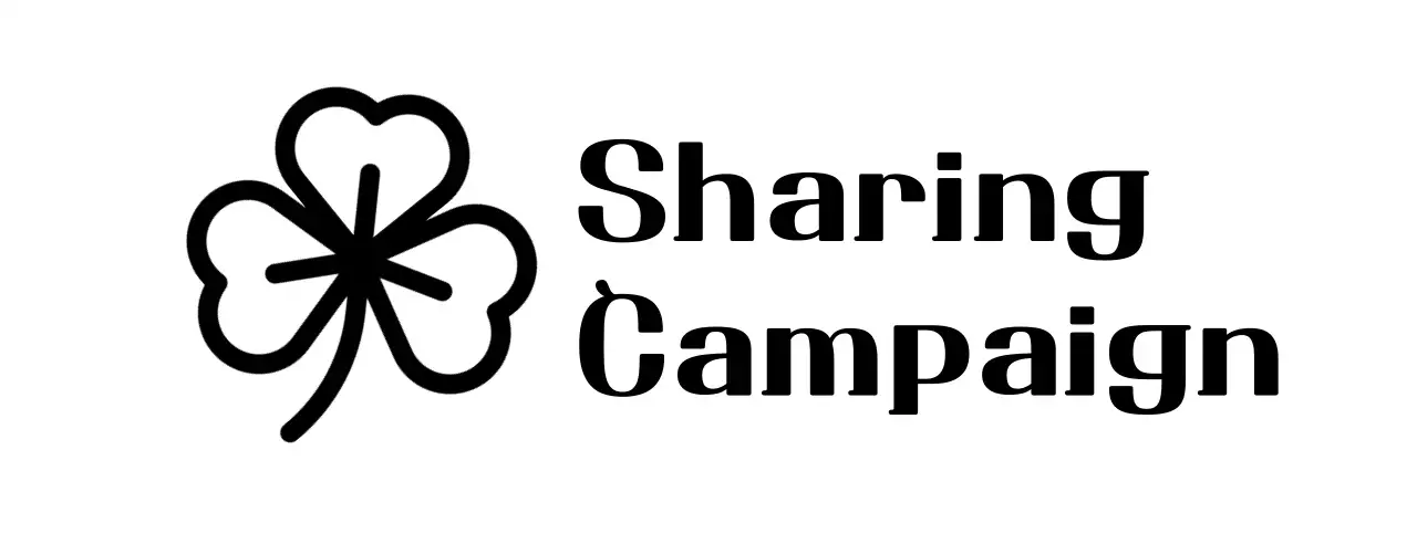 클로버가있는 자선단체 기부 플리마켓