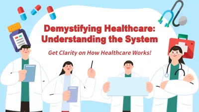 Blue Simple Healthcare Guide YouTube Thumbnail