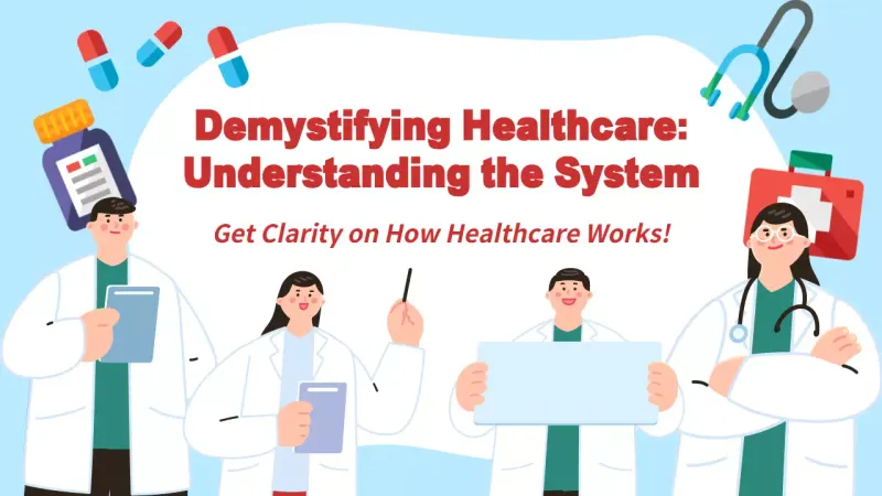 Blue Simple Healthcare Guide YouTube Thumbnail