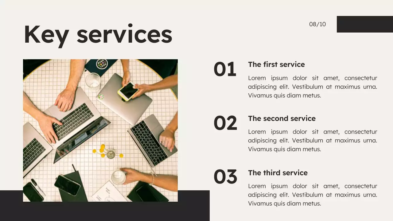 Black Modern Marketing Presentation