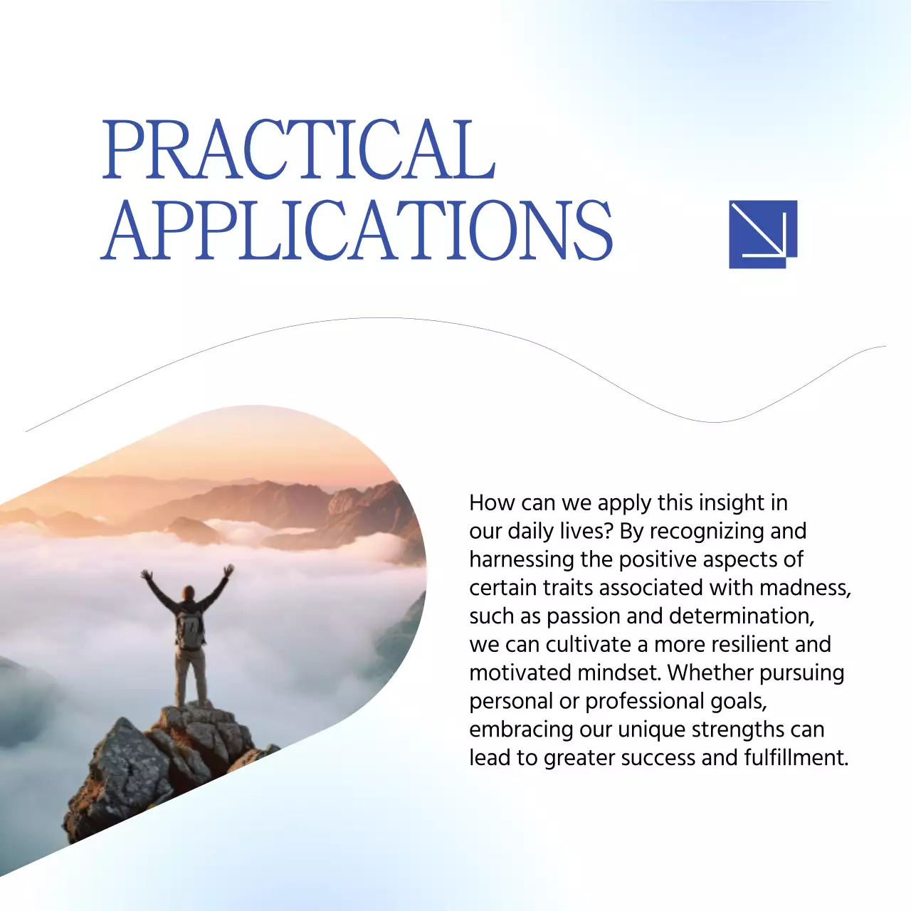 Blue Modern Neuroscience Presentation Social Media Post