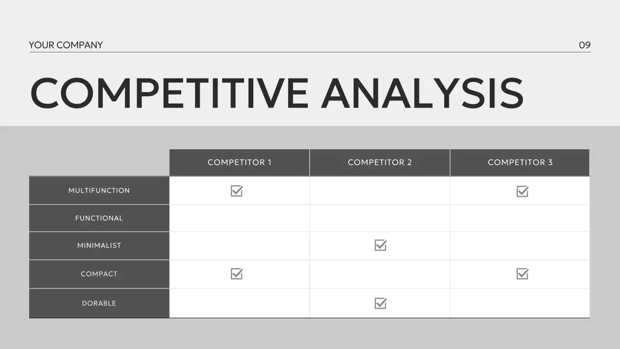 Grey Minimal Business Presentation
