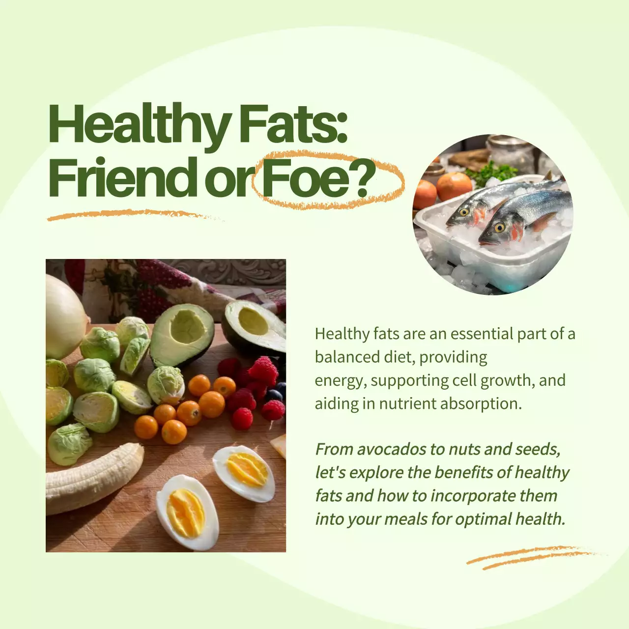 Green Modern Health Promotion Social Media Post