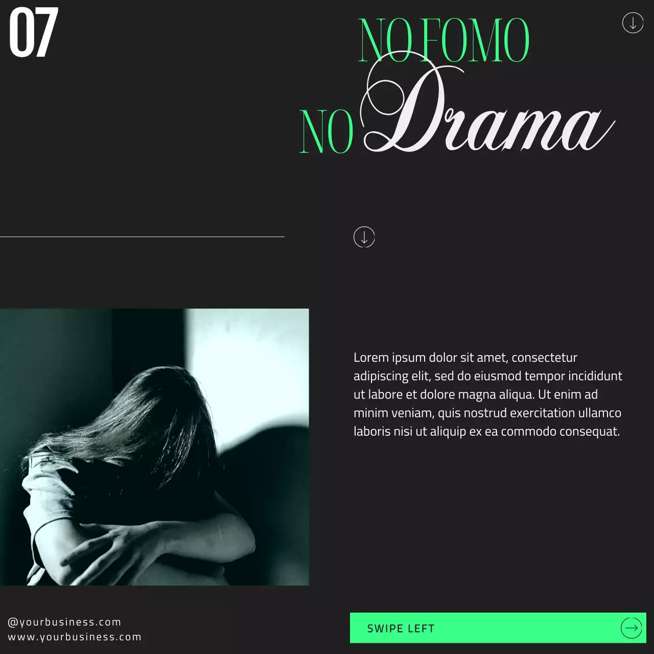 Black Modern Research Advertisement Social Media Post