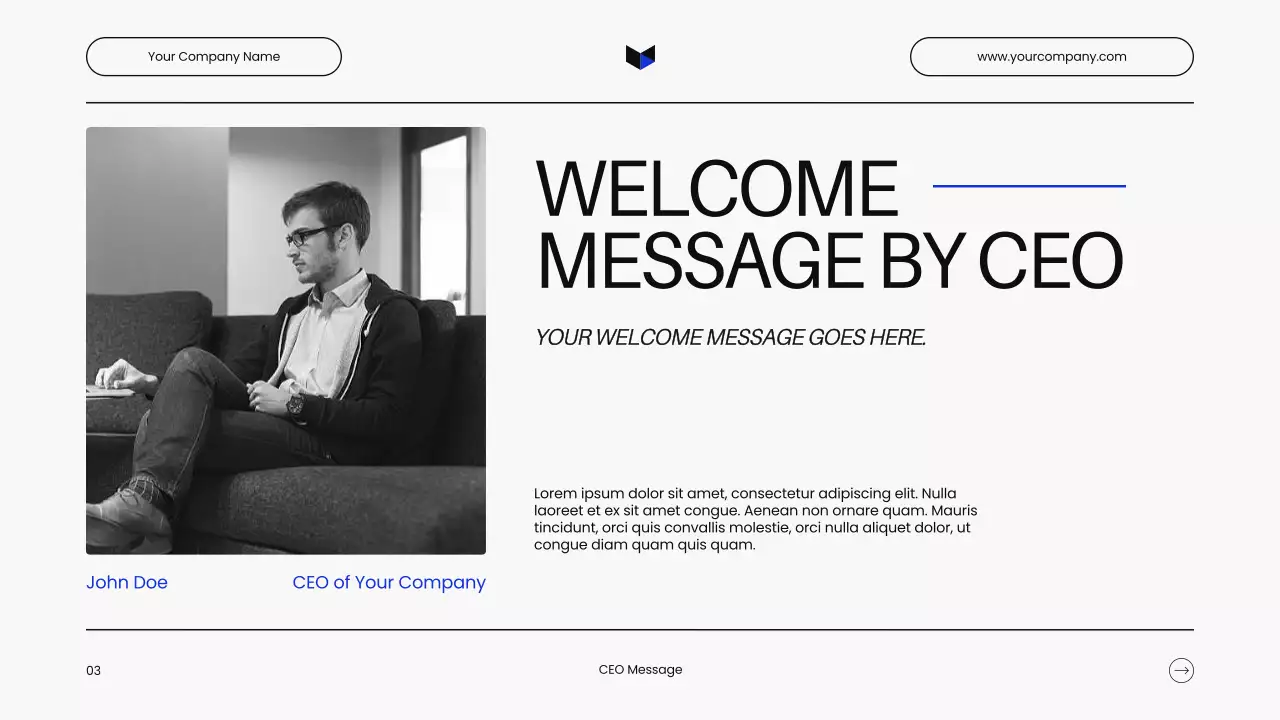 Black Minimal Business Presentation