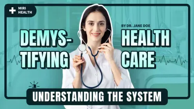 Teal Modern Healthcare Guide YouTube Thumbnail