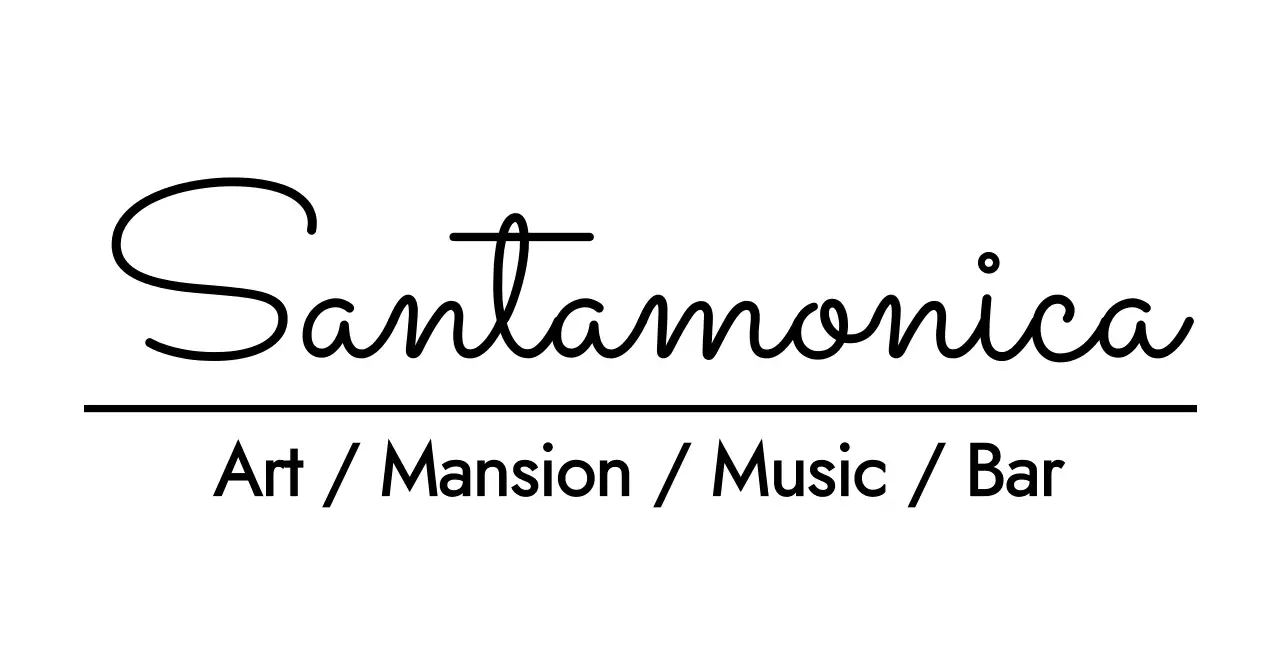 독특한 서체를 활용한 카페 디자인