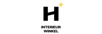 Interieurwinkel logo met een modern letter H symbool