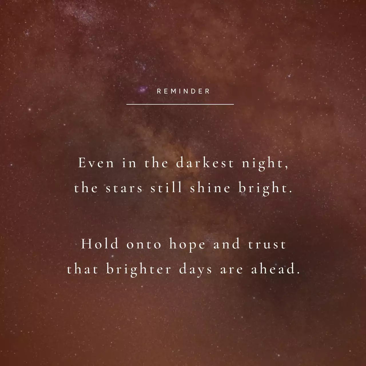 Brown Aesthetic Motivation Announcement Social Media Post