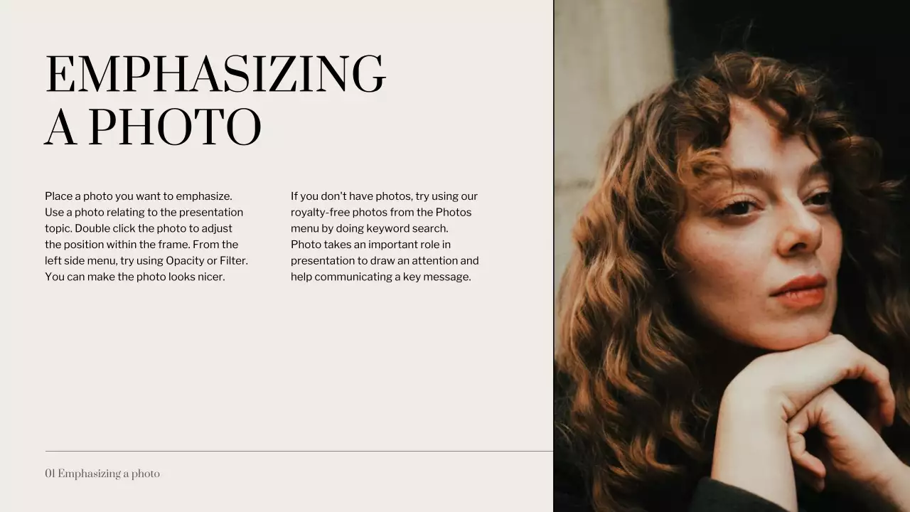 아이보리 미니멀 사진 콜라주 지침