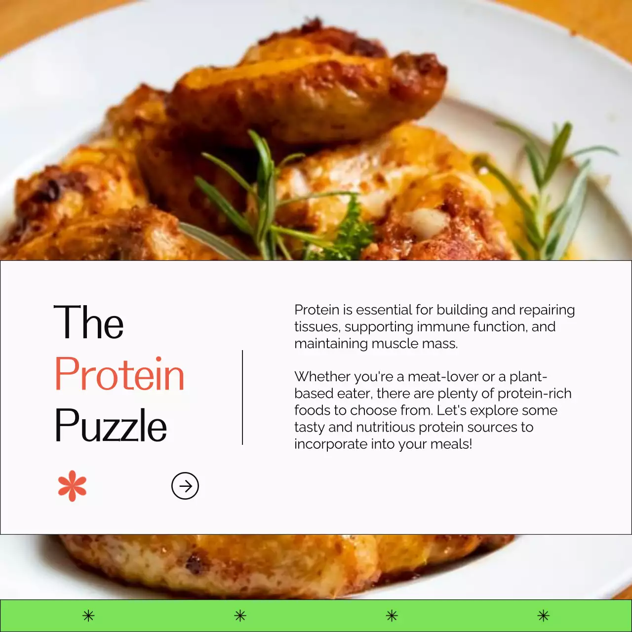 White Modern Health Guide Social Media Post