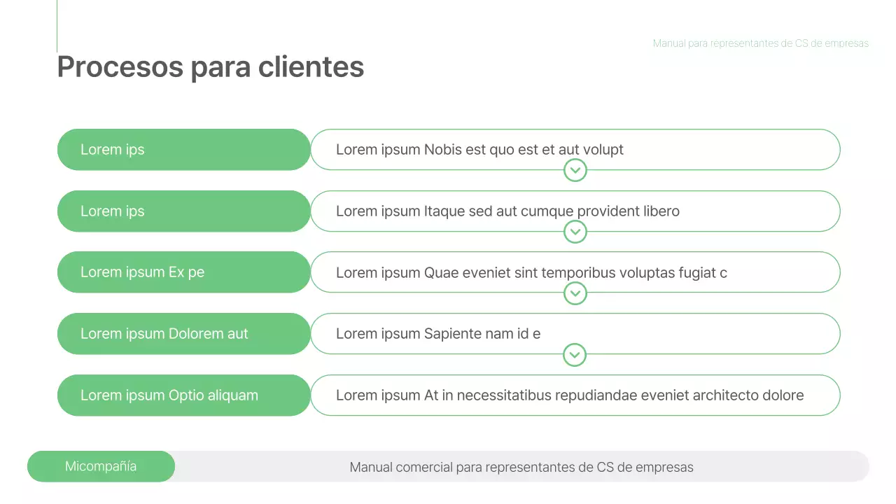 Una sencilla plataforma de formación manual de trabajo verde y gris