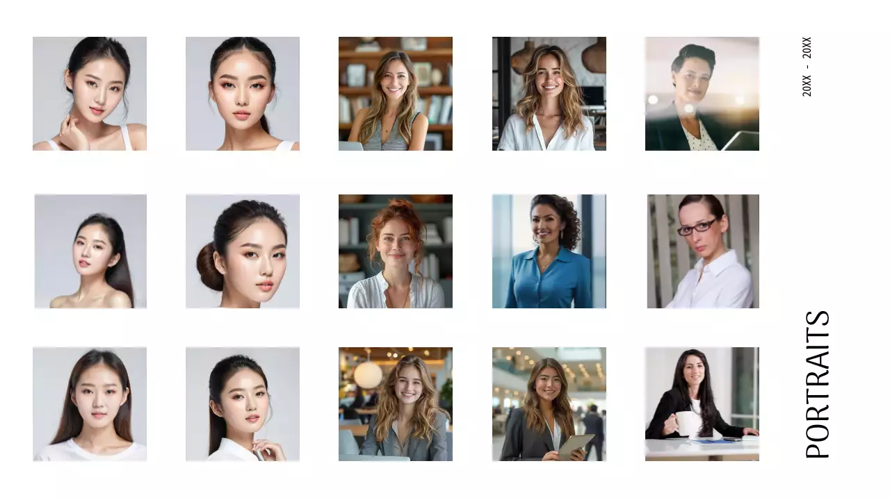 White Minimal Portfolio Resume Presentation