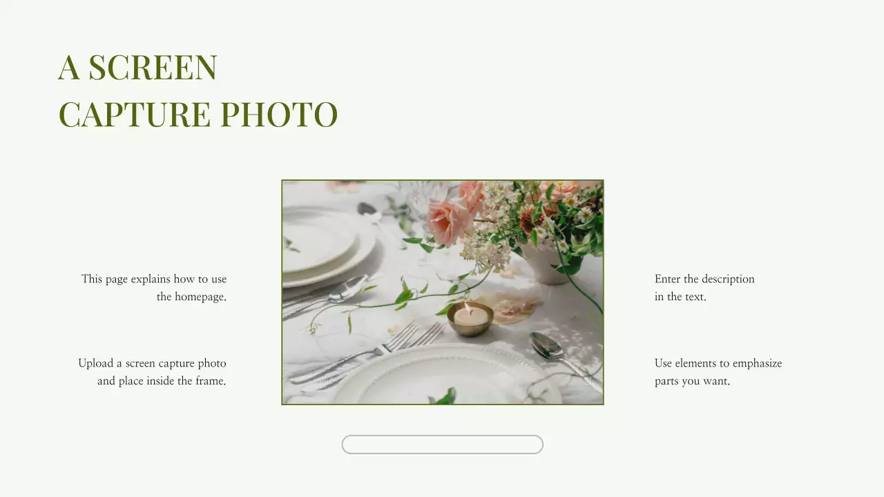 Verde Minimal Photo Collage Apresentação Portfólio de negócios