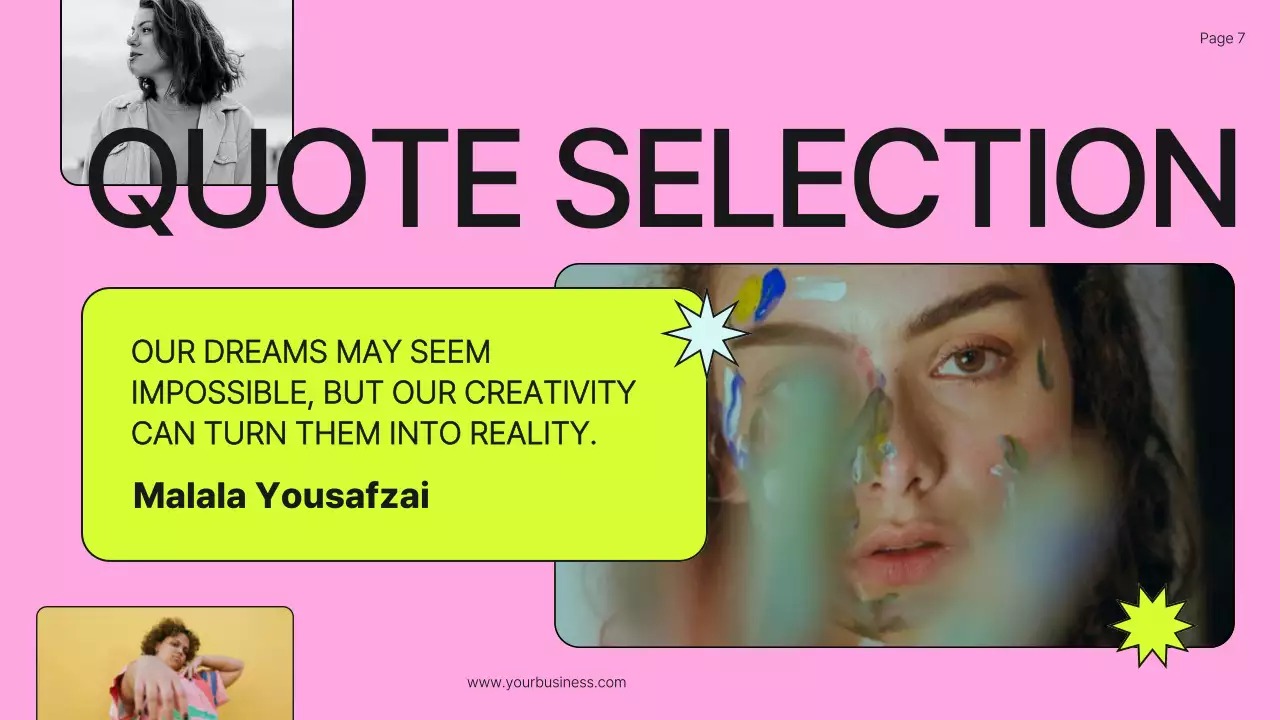 Neon Modern Business Profile Document Presentation