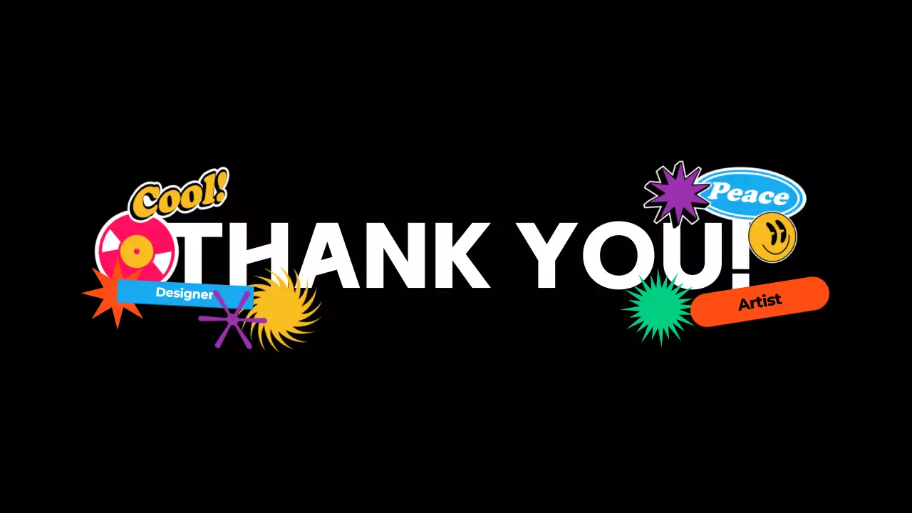 Colorful Trendy Portfolio Presentation