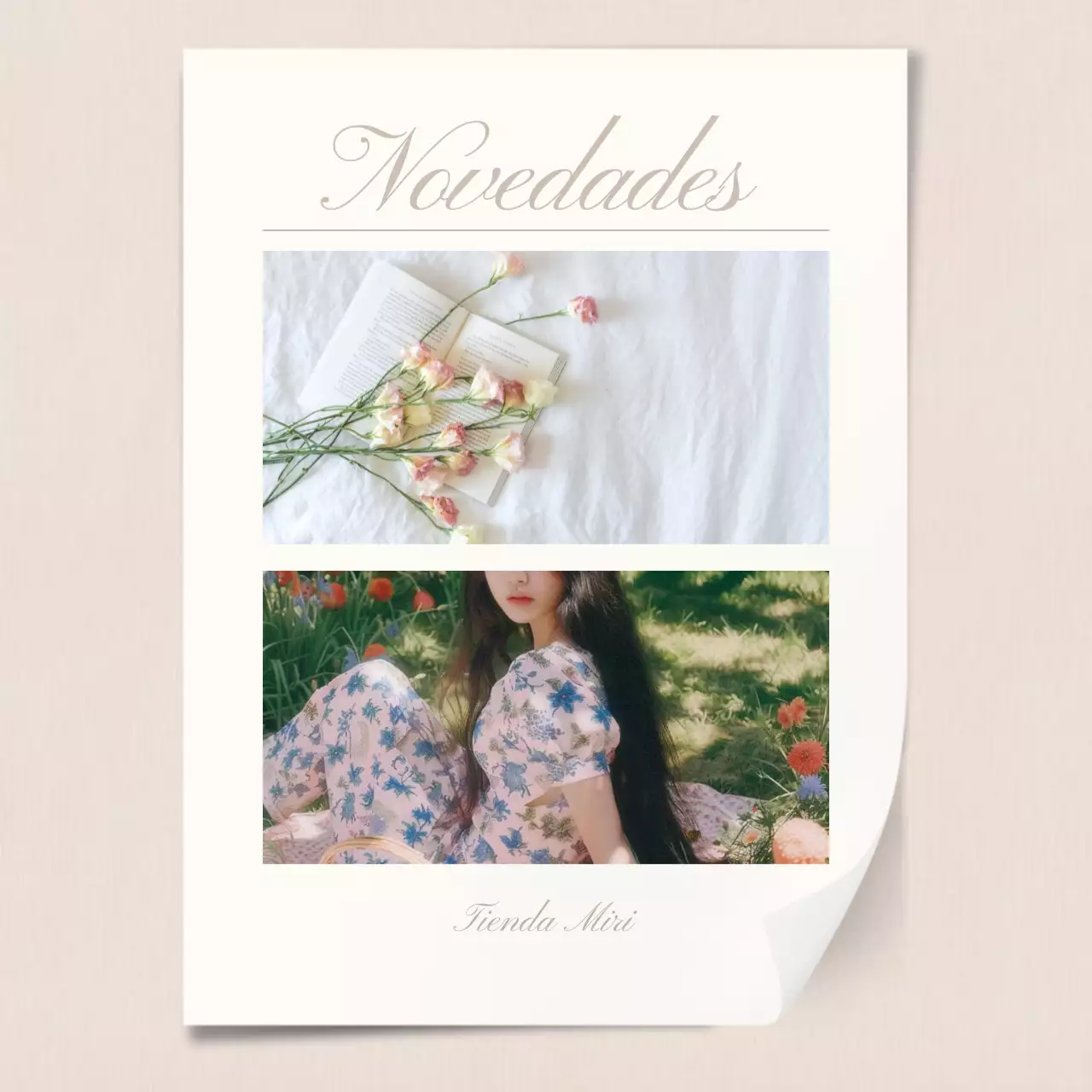 Un sencillo y emotivo vestíbulo de centro comercial en beige y marfil Tablón de anuncios