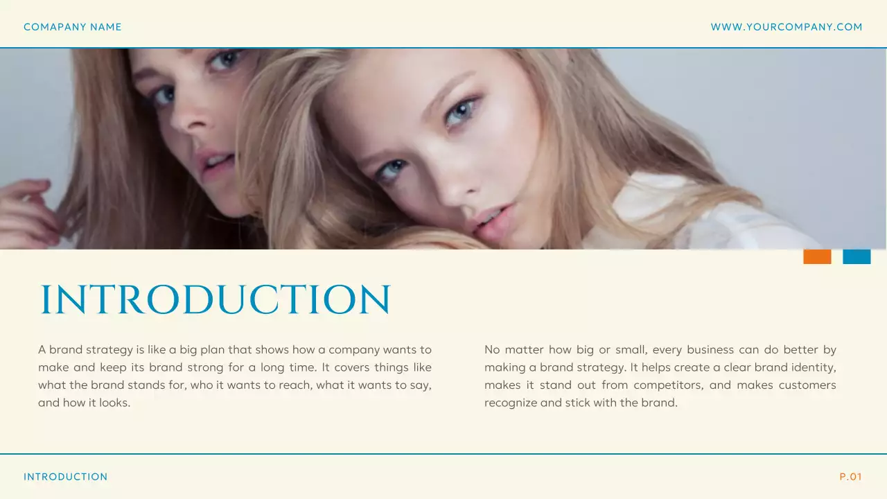 Beige Professional Brand Presentation