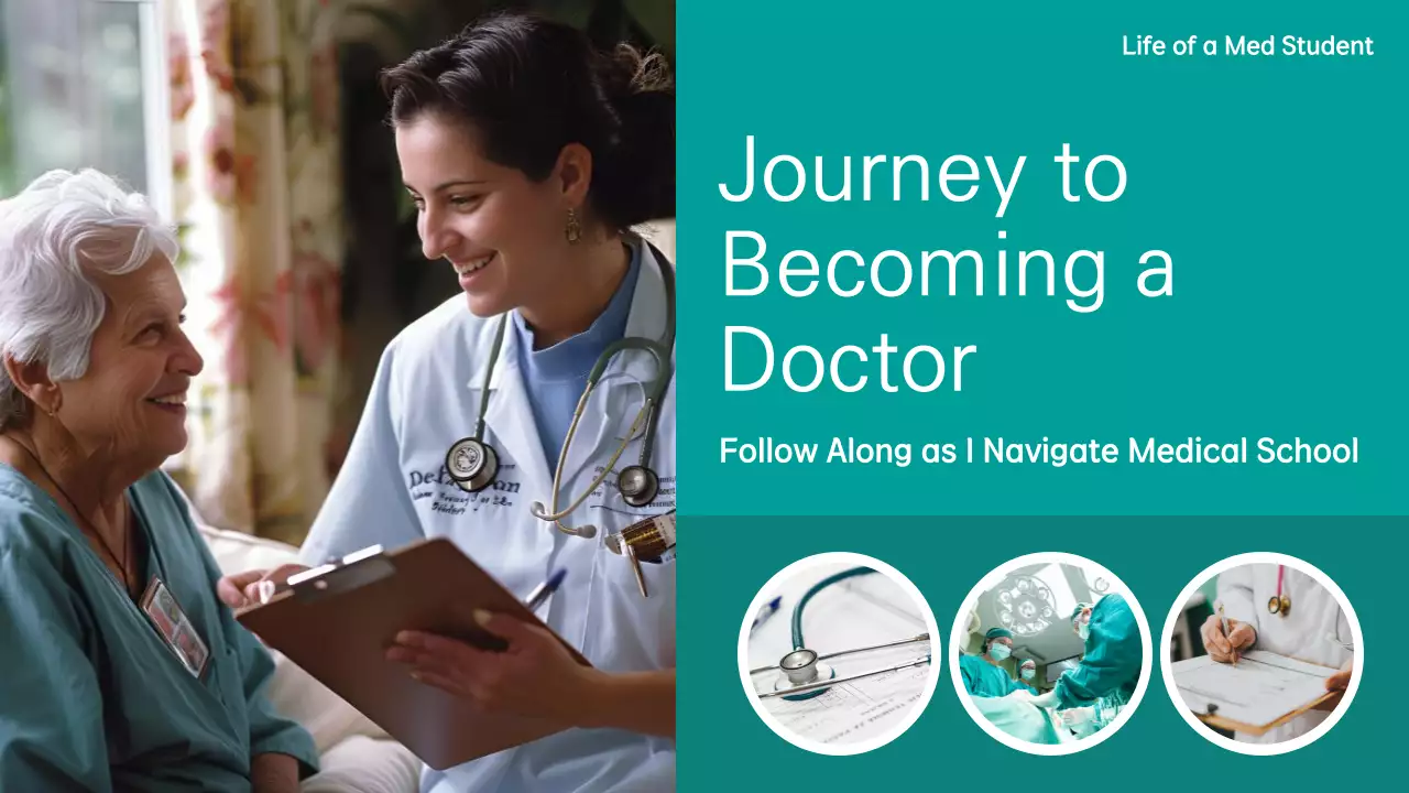 Teal Professional Medical Guide YouTube Thumbnail