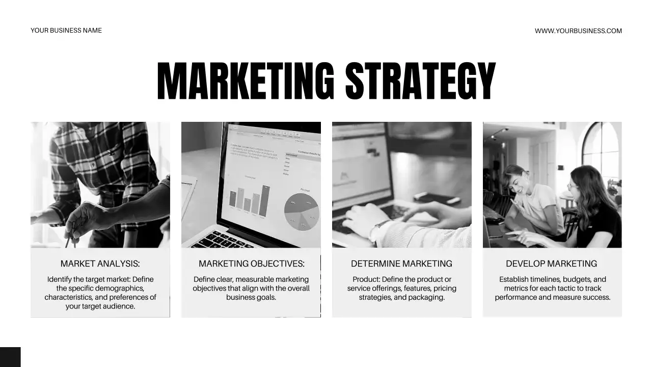 Black Minimal Business Presentation