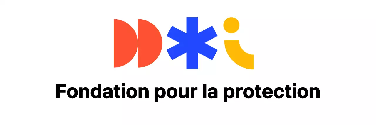 Un logo institutionnel coloré aux formes variées