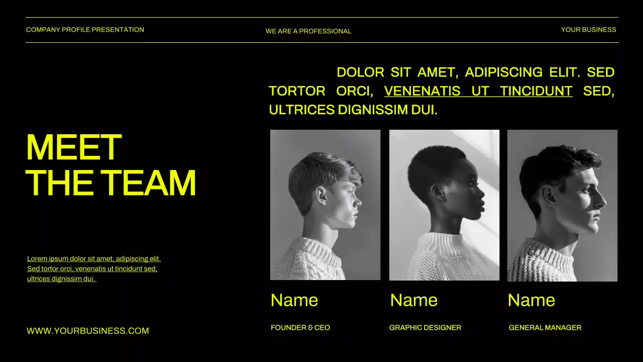 Green Modern Business Presentation