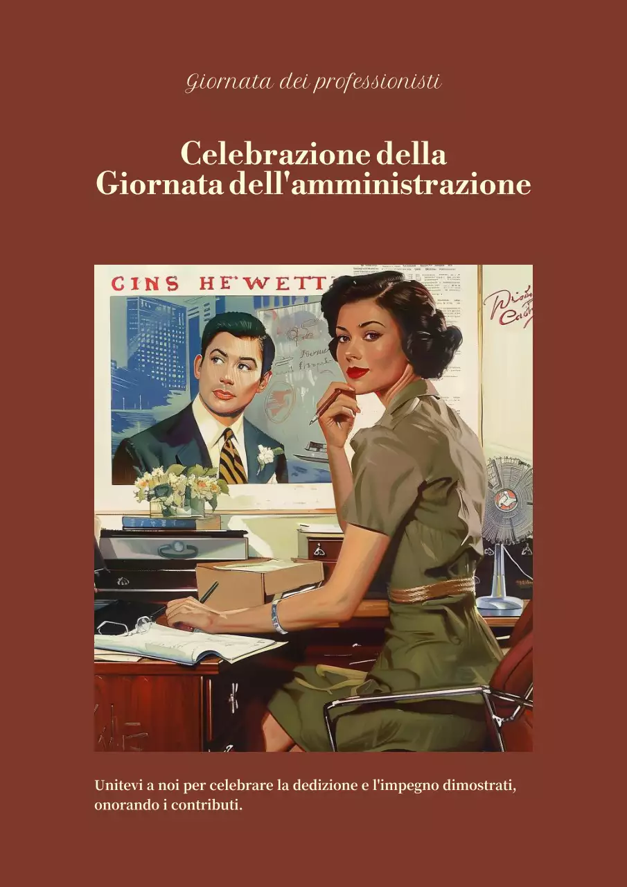 Cartoline di ringraziamento classiche per la Festa del Lavoro in marrone e beige