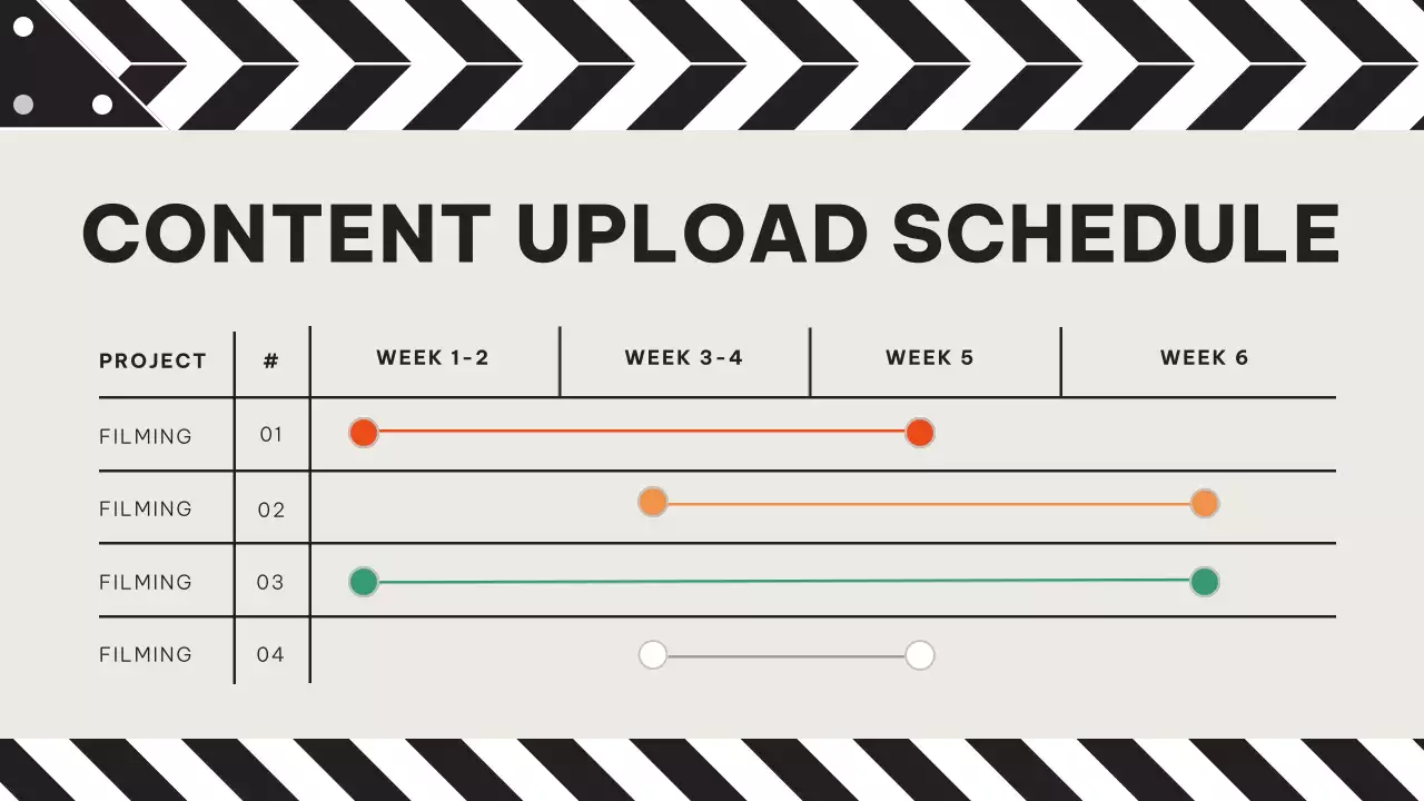 Orange Modern Video Planner Presentation