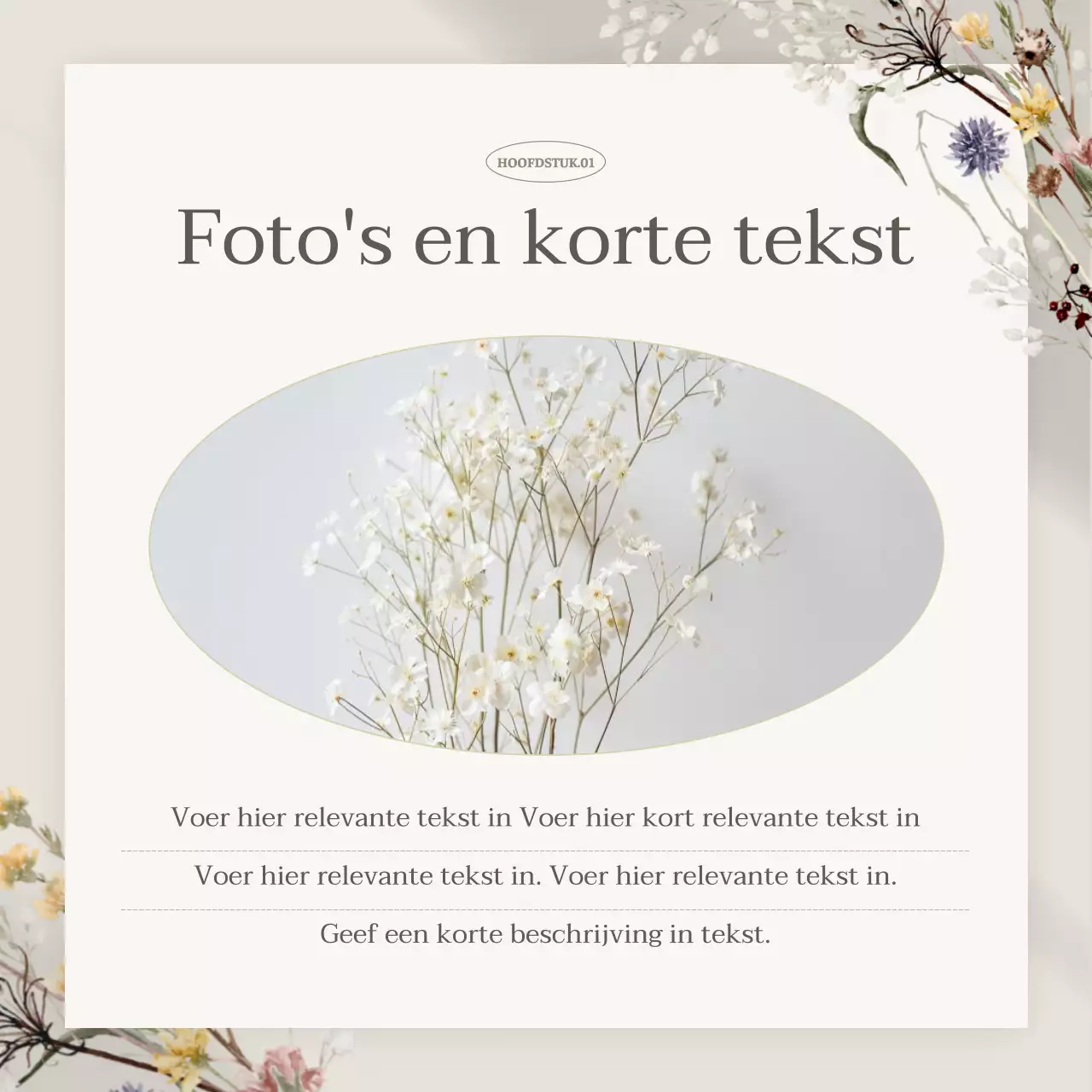 Promoot een stijlvolle merkmarketing in beige