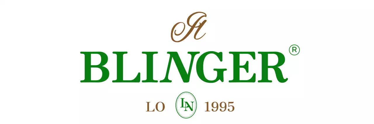 Logo vintage con alfabeto di classe e abbellimenti in corsivo