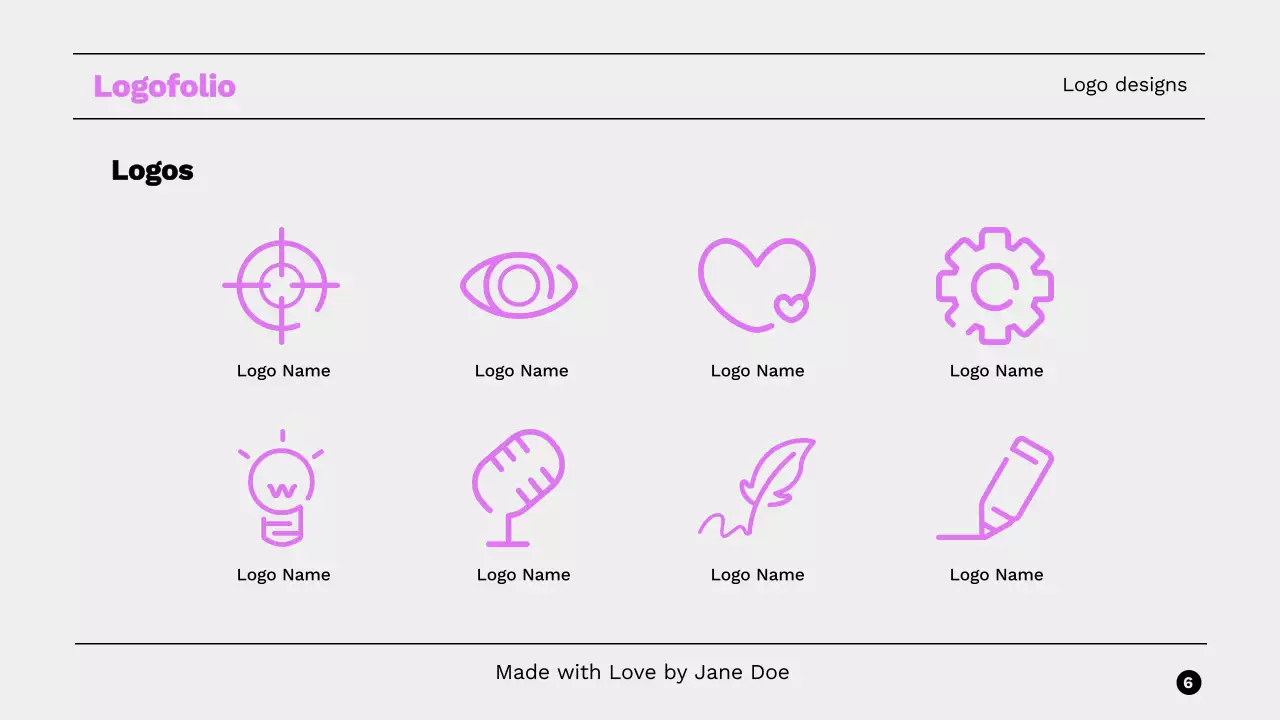 Pink Trendy Portfolio Resume Presentation