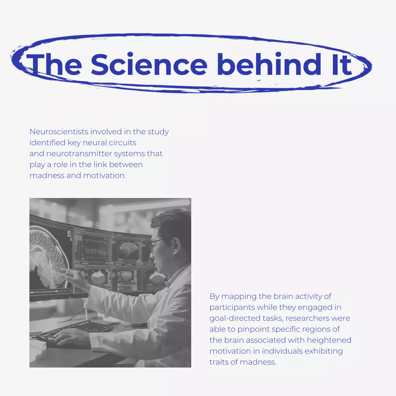 White Modern Neuroscience Announcement Social Media Post