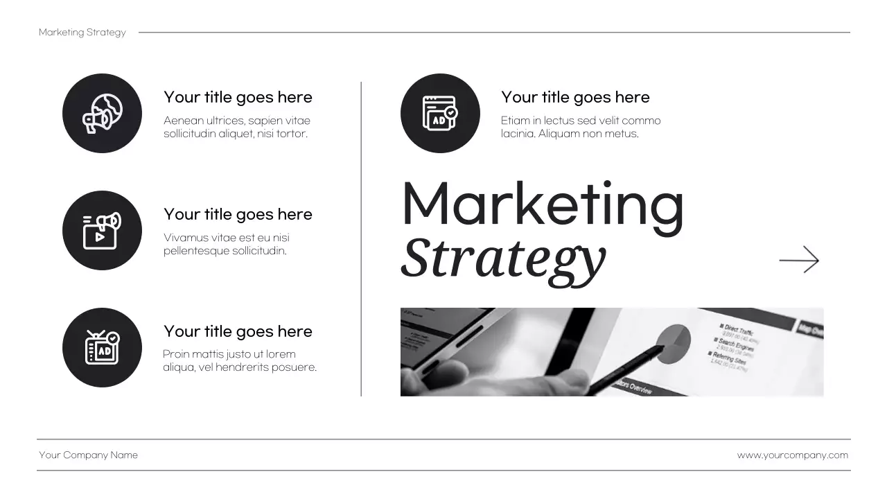 Black Minimal Business Presentation