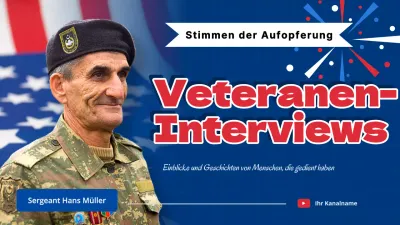 Blaue und rote moderne Werbung für den Gedenktag
