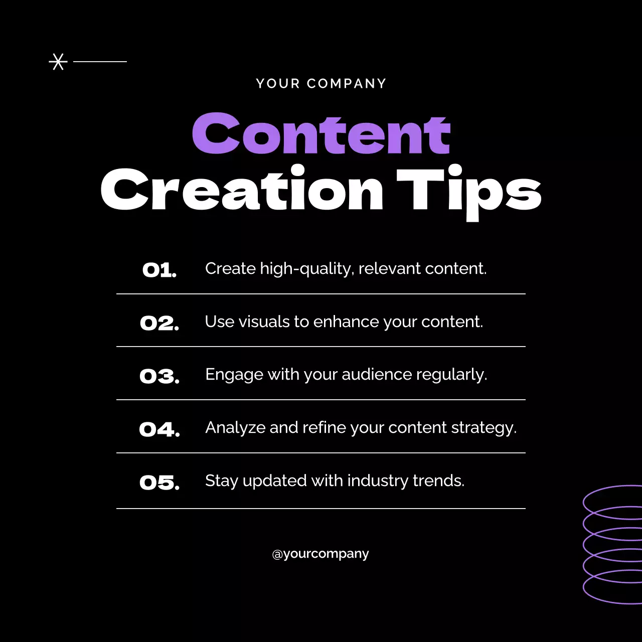 Black Modern Event Announcement Social Media Post