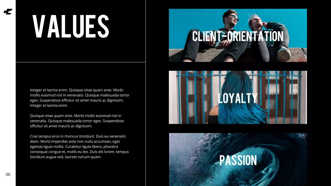 Blue Modern Brand Guidelines Presentation