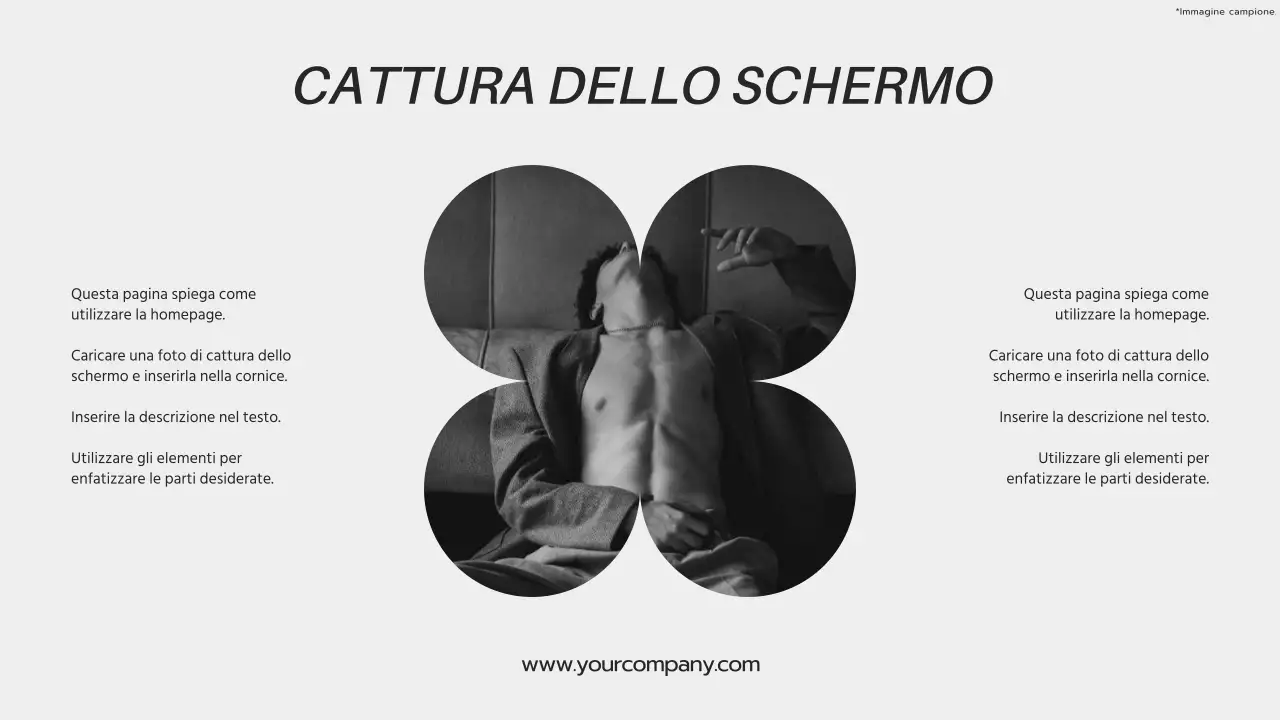 Collage fotografico estetico moderno beige e grigio Promozione