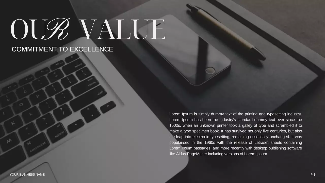 Beige Elegant Business Presentation