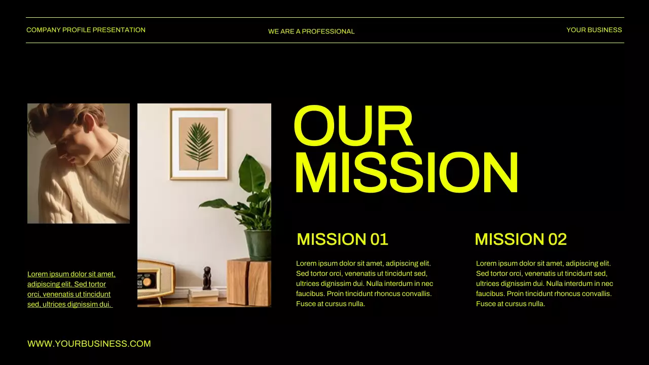 Green Modern Business Presentation