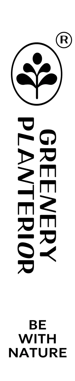 나뭇잎 일러스트가 있는 심플하고 귀여운 느낌의 플랜테리어