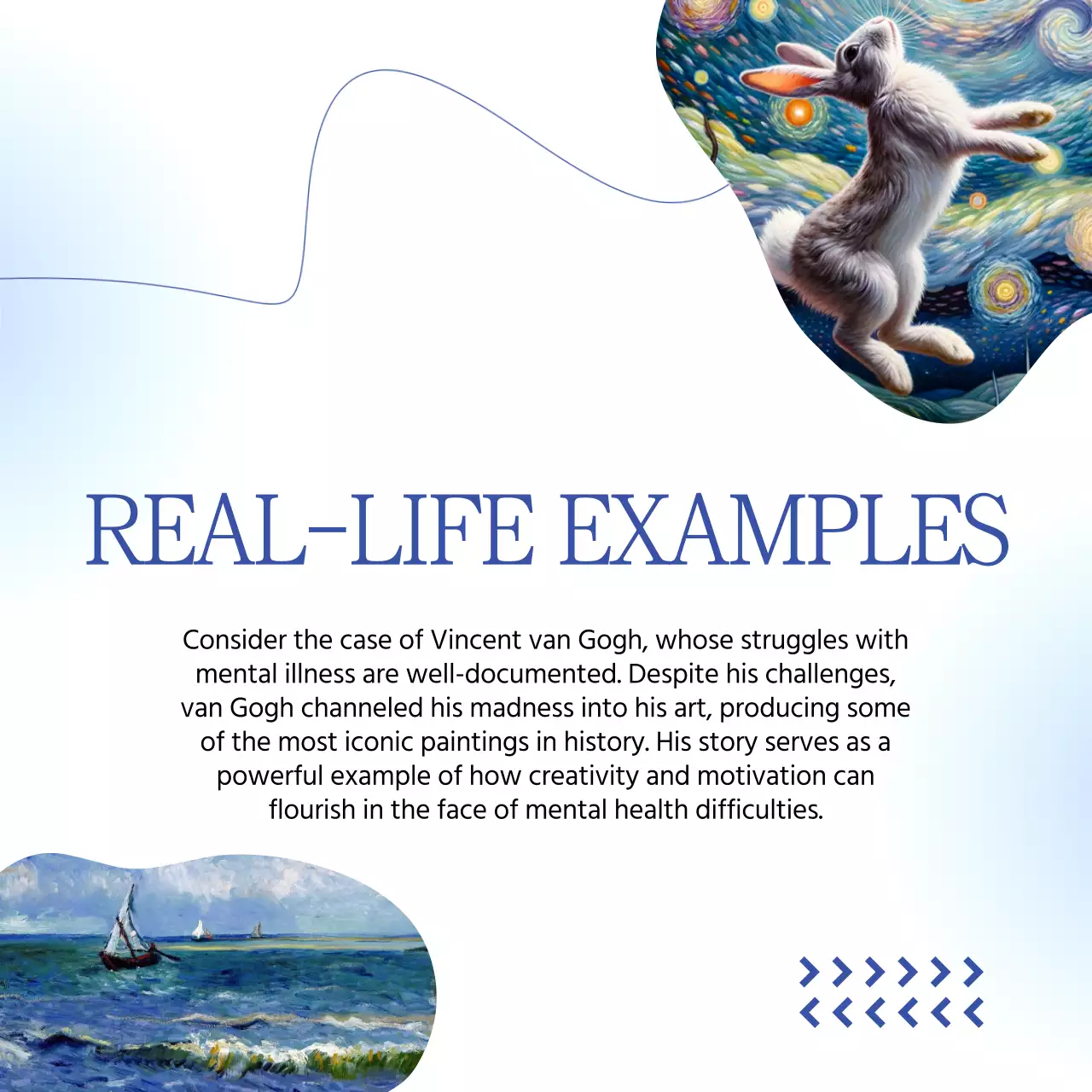 Blue Modern Neuroscience Presentation Social Media Post