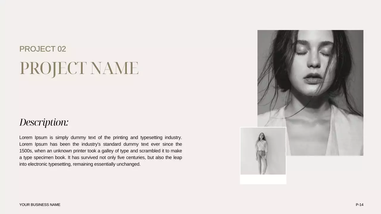 Beige Elegant Business Presentation