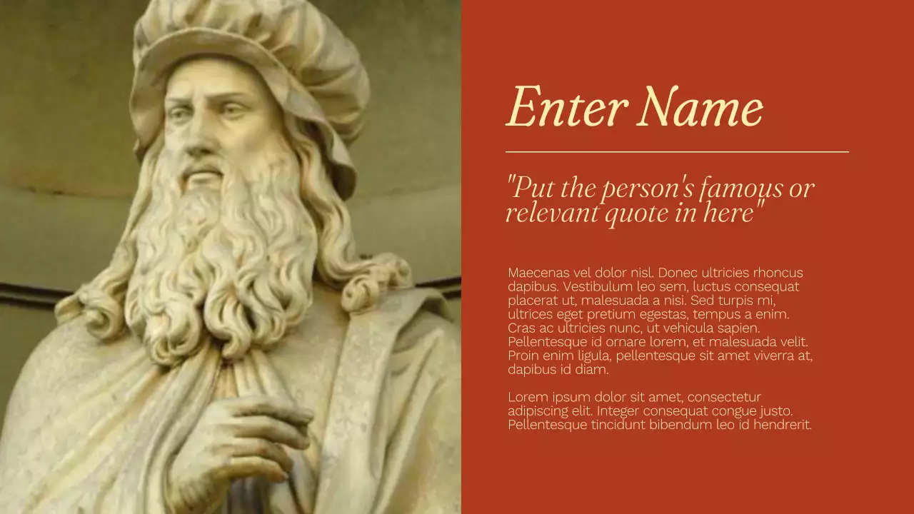 Beige Classical Art Presentation