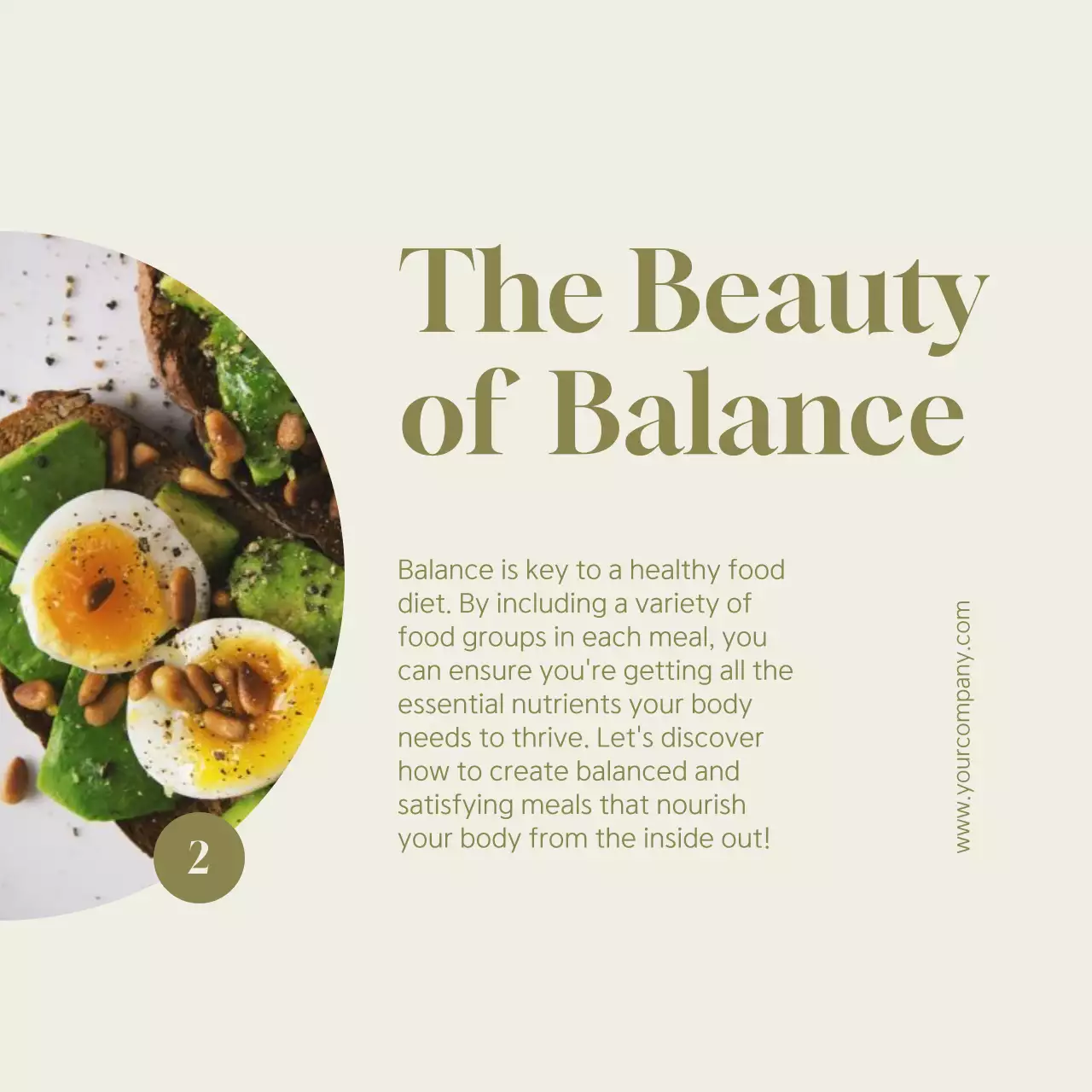 Green Minimal Food Promotion Social Media Post