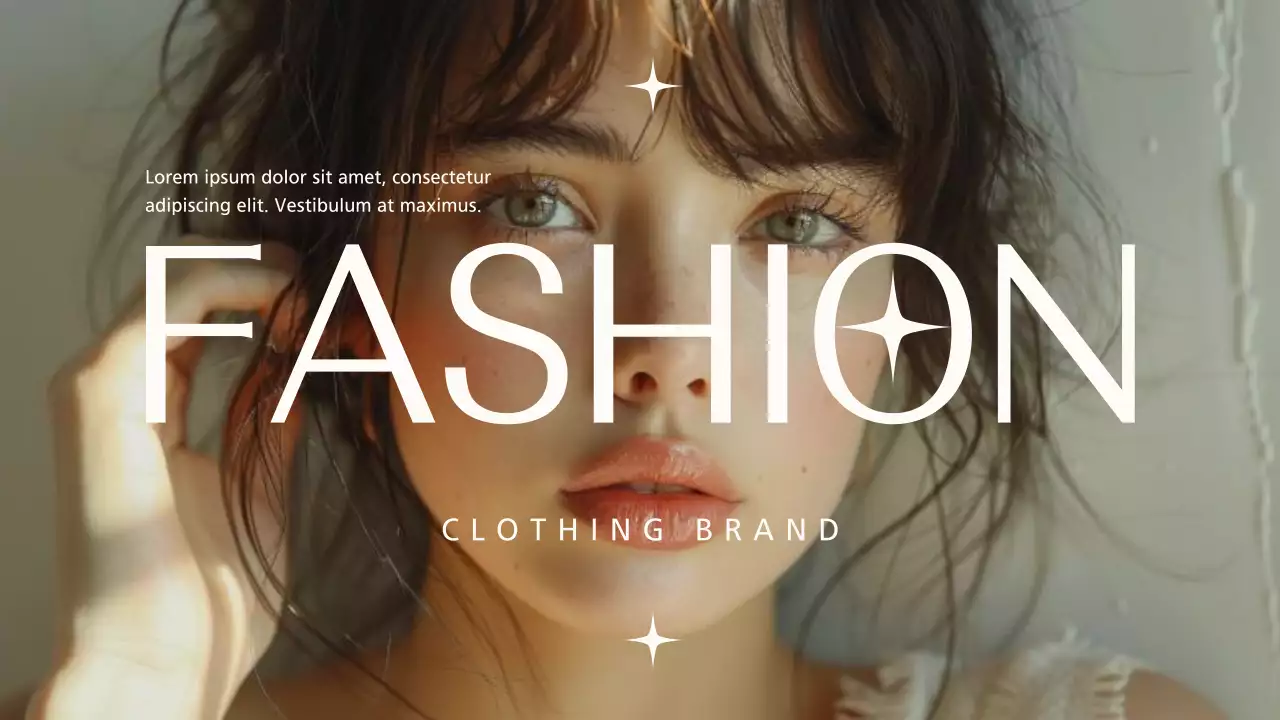 Beige Modern Fashion Promotion Presentation